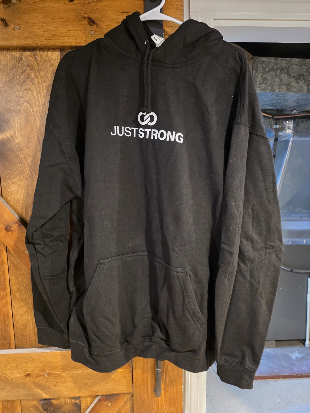 Women's Black Logo Hoodie